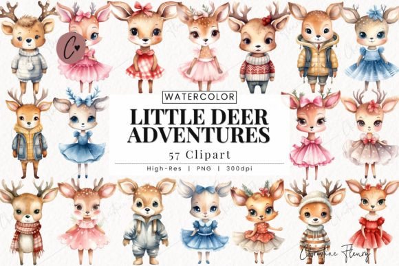 Download Little Deer Adventures Clipart, Deer PNG - Premium Resources