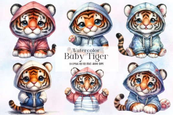 Download Baby Tiger Clipart - Tiger Collection